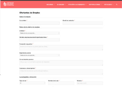 Ofertas de empleo COPTOCAM